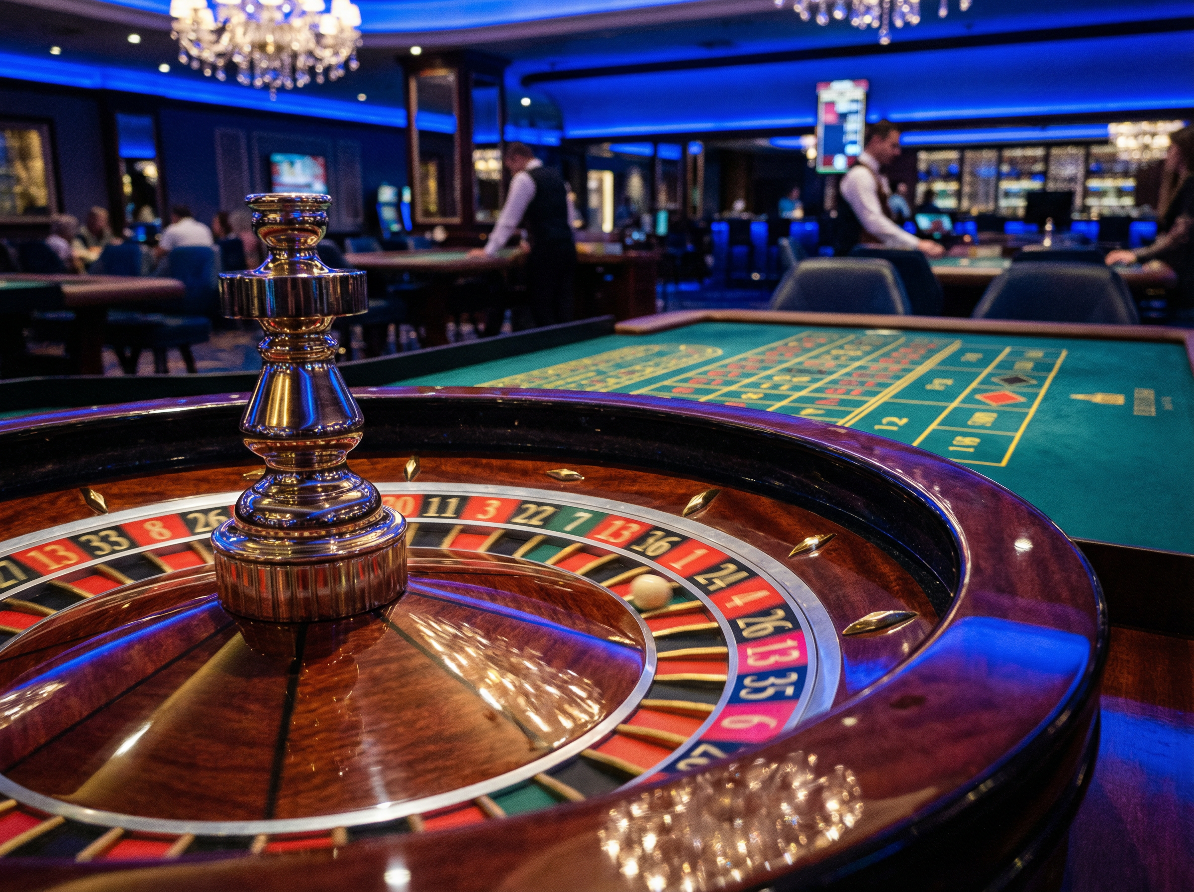 澳门娱乐城 - 赌场轮盘特写